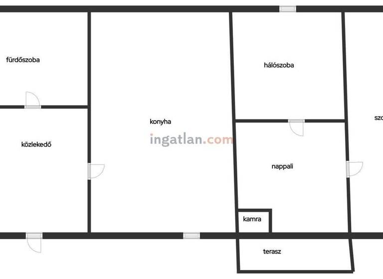 Einfamilienhaus zum Kauf provisionsfrei 109.900 € 3 Zimmer 72 m² 1.941 m² Grundstück Kéthely 8713