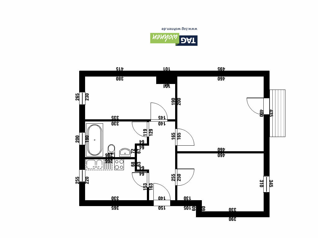 Wohnung zur Miete 320 € 3 Zimmer 60,7 m²<br/>Wohnfläche 1.<br/>Geschoss Josef-Ries-Straße 19 Sondershausen Sondershausen 99706