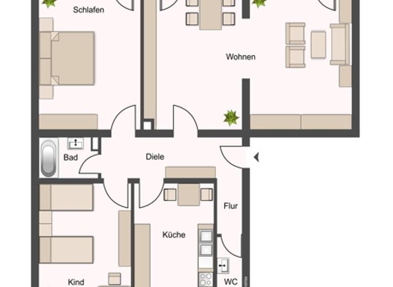 Wohnung zum Kauf 521.000 € 4 Zimmer 118 m² EG Bad Reichenhall 83435