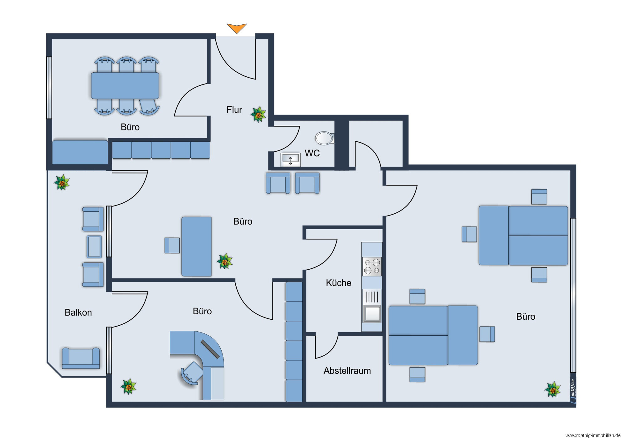 Praxis zur Versteigerung 900.000 € 4 Zimmer 91 m²<br/>Bürofläche Herzogpark München 81679