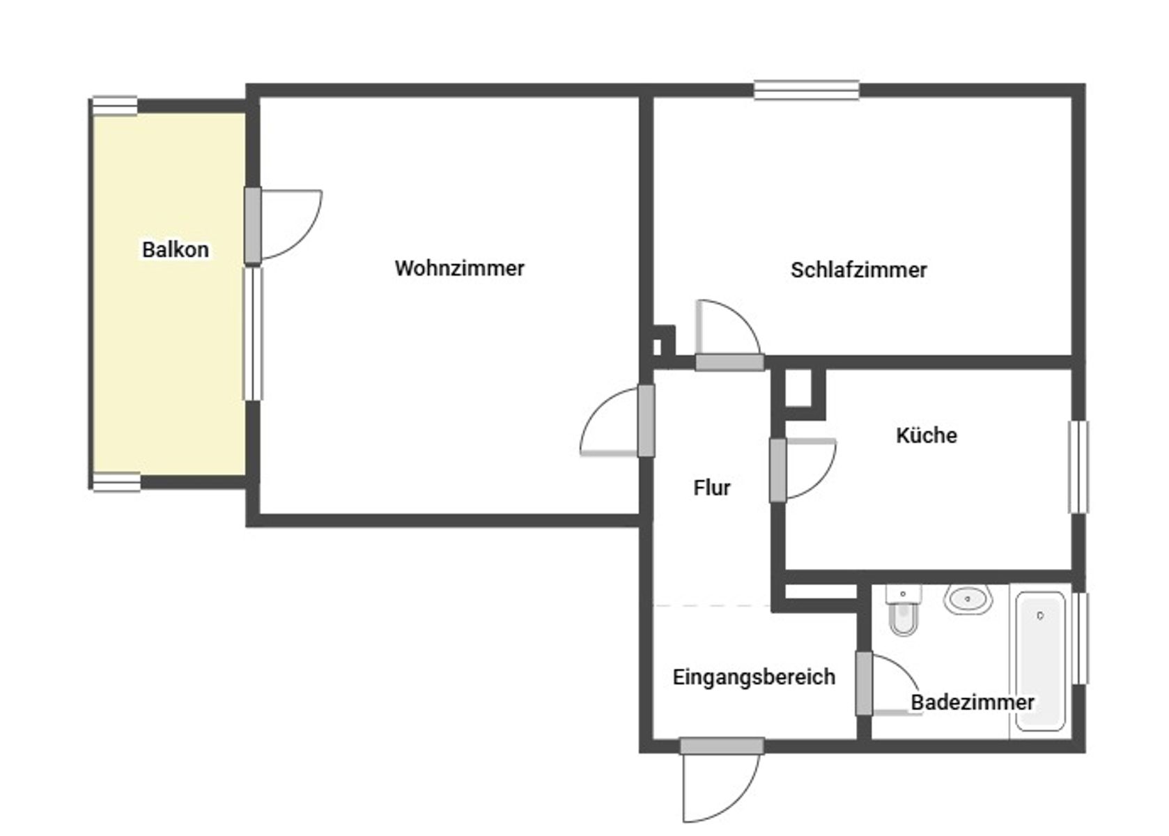 Wohnung zum Kauf 89.000 € 2 Zimmer 54,3 m²<br/>Wohnfläche 1.<br/>Geschoss Rote Schanze Wolfenbüttel 38300