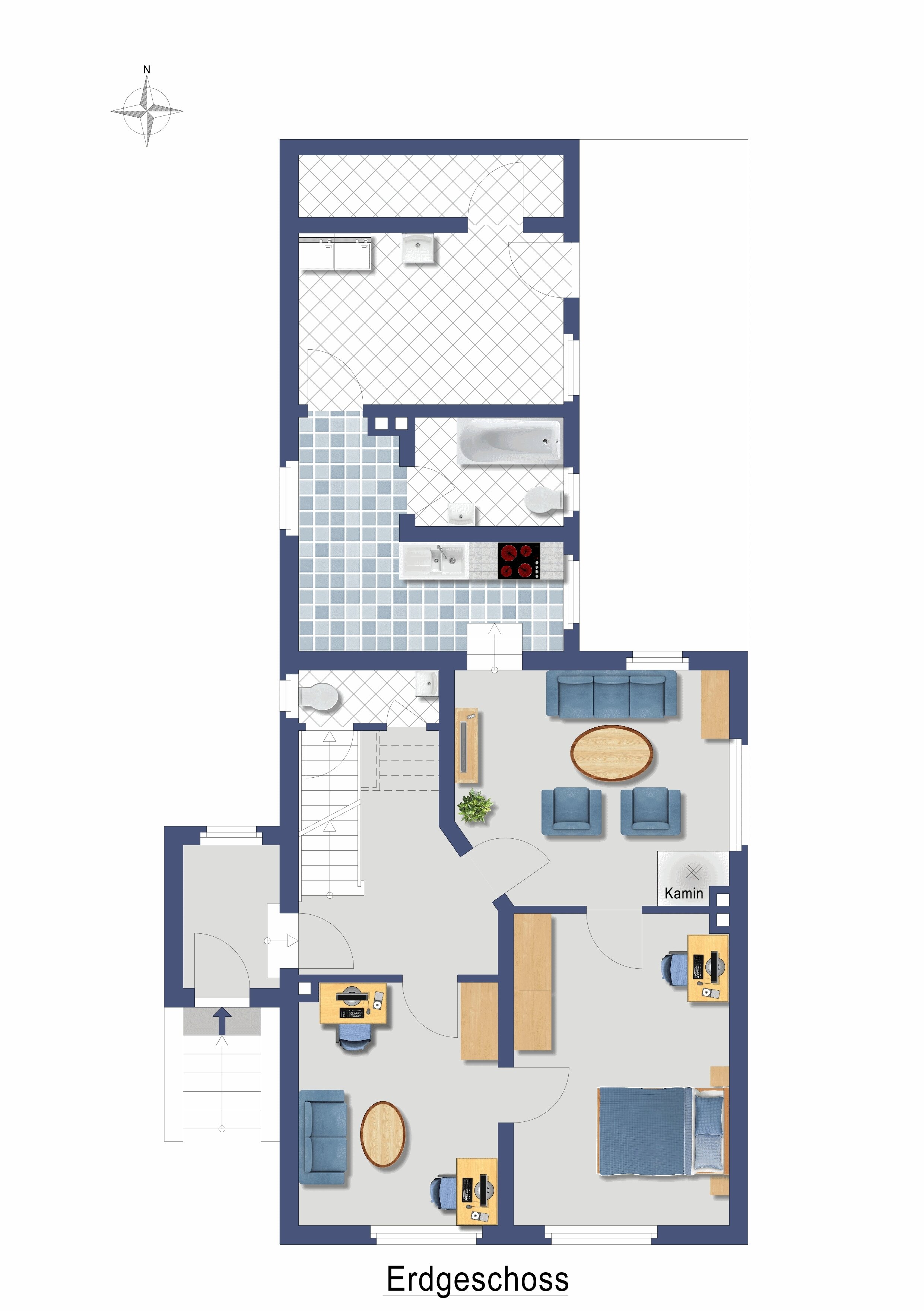 Einfamilienhaus zum Kauf 7 Zimmer 161 m²<br/>Wohnfläche 399 m²<br/>Grundstück Batenbrock - Nord Bottrop 46240