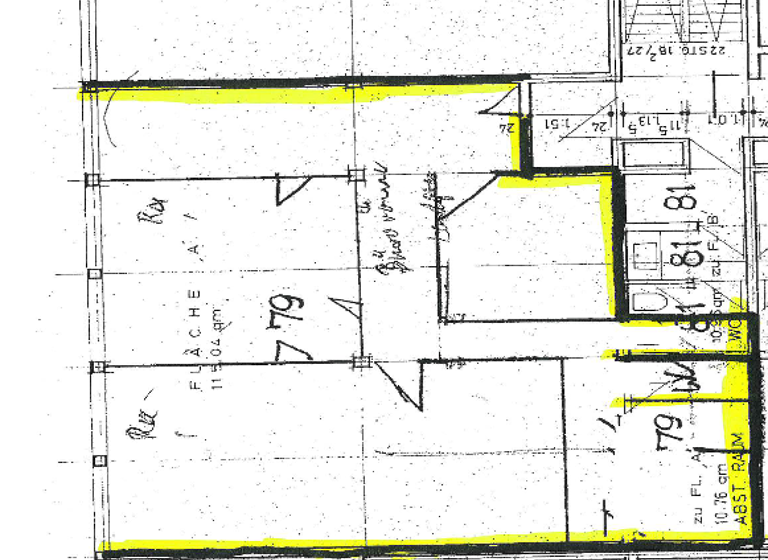 Wohnung zum Kauf 269.000 € 3 Zimmer 125,8 m²<br/>Wohnfläche 1.<br/>Geschoss Konrad-Adenauer-Str. 21 Innenstadt Reutlingen 72762