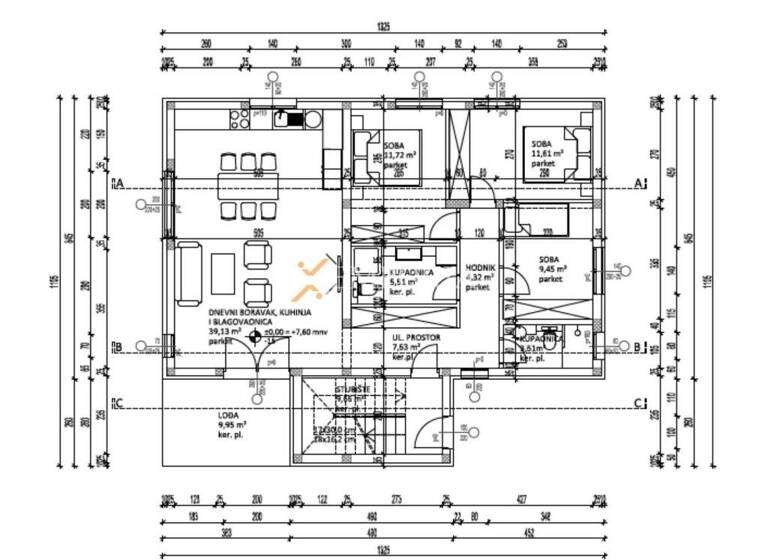 Wohnung zum Kauf 250.000 € 4 Zimmer 105 m² Vrsi