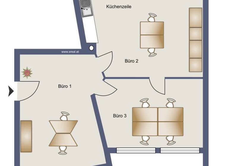 Büro zur Miete 11,38 € Kreuzgasse Dornbirn 6850