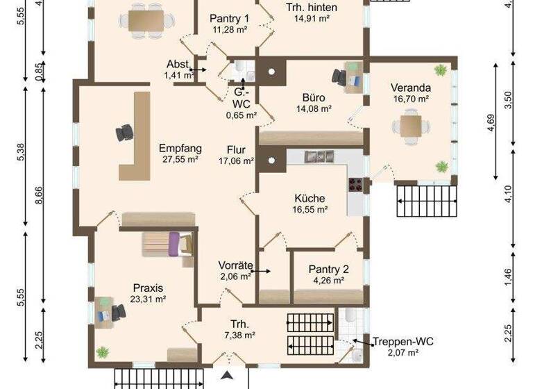 Mehrfamilienhaus zum Kauf 189.000 € 9 Zimmer 335,3 m² 1.041 m² Grundstück Calvörde 39359