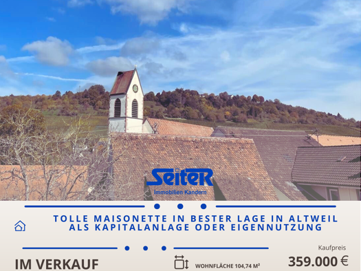 Wohnung zum Kauf 359.000 € 4 Zimmer 104,7 m² Hinterdorfstraße 90 Weil am Rhein 79576