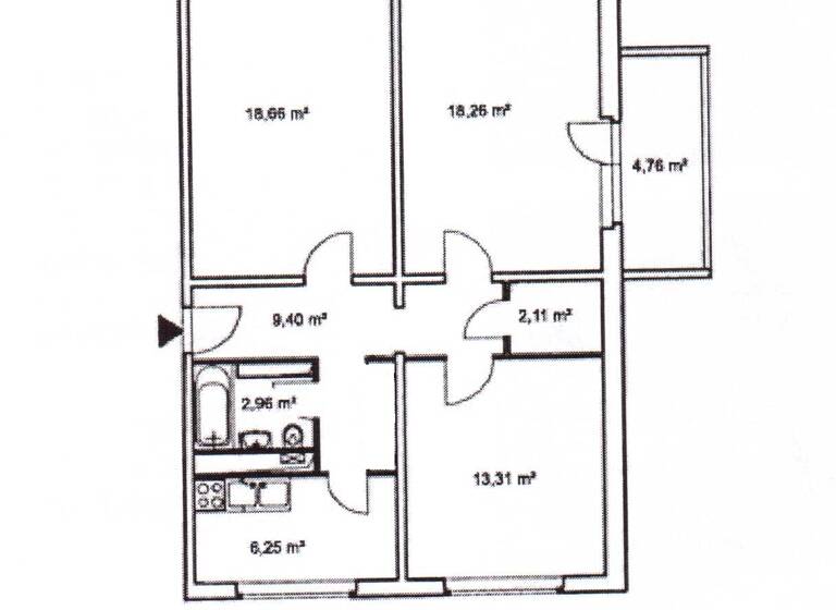 Wohnung zur Miete 1.100 € 3 Zimmer 75 m² Geschoss 7/10 frei ab sofort Friedrichshain Berlin 10243