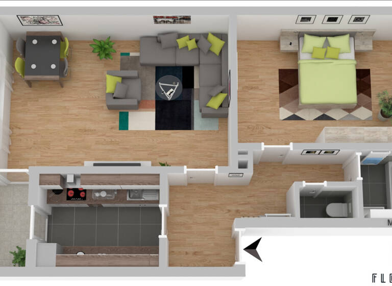 Wohnung zum Kauf 229.000 € 2 Zimmer 59 m² 3. Geschoss Gerlingen 70839