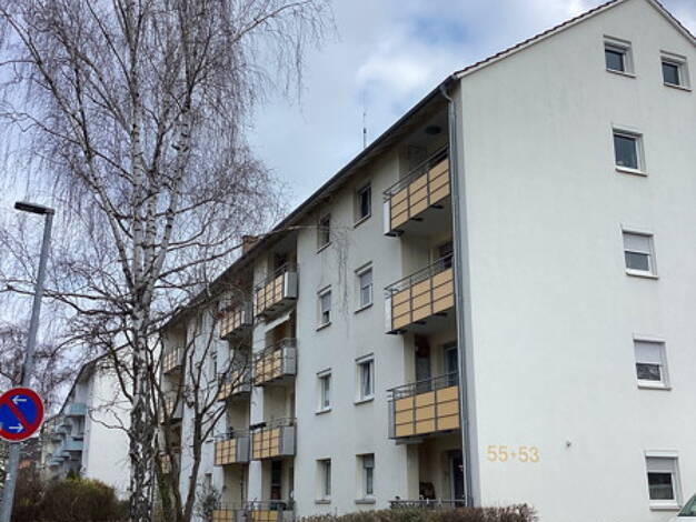 Wohnung zur Miete 563 € 3 Zimmer 57,2 m² 3. Geschoss frei ab 30.05.2026 Friedensstr. 53 Böblingen 71032