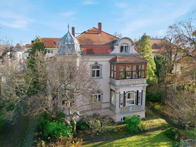 Villa zum Kauf 1.250.000 € 17 Zimmer 520 m² 1.065 m² Grundstück Seevorstadt-Ost/Großer Garten Dresden 01219