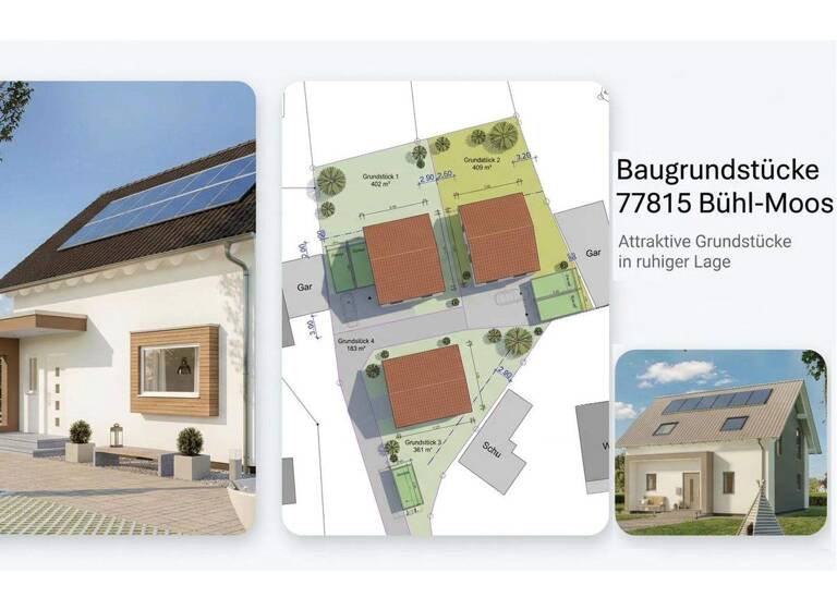 Grundstück zum Kauf provisionsfrei 170.420 € 459 m² Grundstück Moos Bühl 77815