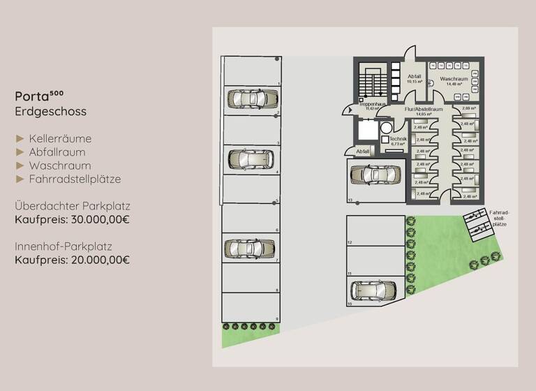 Wohnung zum Kauf - Erstbezug 684.000 € 3 Zimmer 104 m² 4. Geschoss Trier-Nord Trier 54292