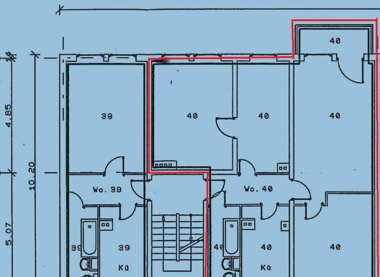 Wohnung zur Miete 487 € 3 Zimmer 75 m² 4. Geschoss frei ab 01.07.2026 Oeltzschnerstraße 22 Merseburg 06217