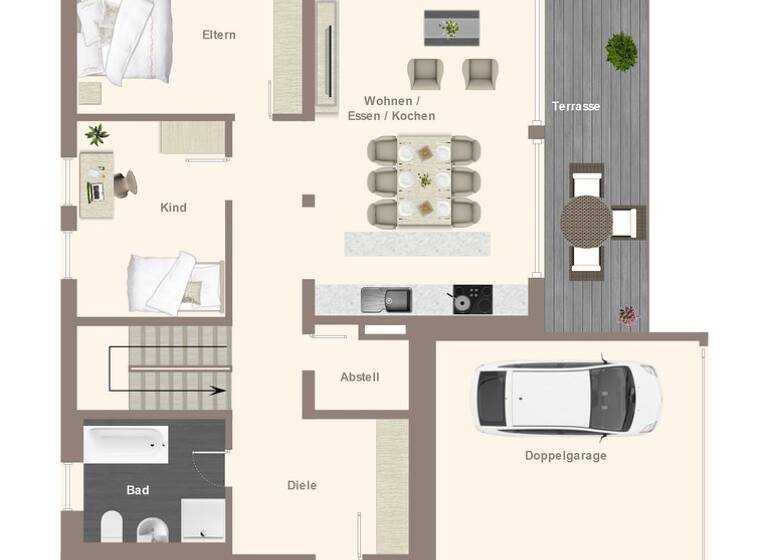 Terrassenwohnung zum Kauf provisionsfrei 1.150.000 € 4 Zimmer 167 m² EG Sauerlach 82054