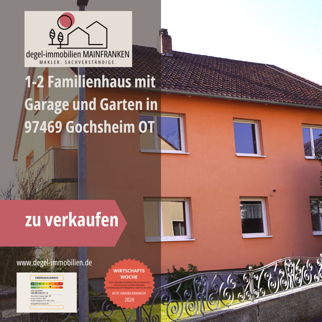 Immobilie in Gochsheim - VIEL PLATZ FÜR IHRE PLÄNE – 1–2 Familienhaus mit 2 Wohneinheiten, Garten & Ausbaupotenzial - Bild 0