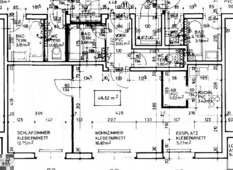 Wohnung zur Miete 206 € 2,5 Zimmer 47 m² 3. Geschoss Goethestraße 13 Bruck an der Mur 8600