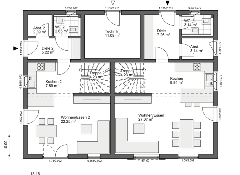 Mehrfamilienhaus zum Kauf provisionsfrei 649.000 € 6 Zimmer 221 m² 520 m² Grundstück Schönberg 24217