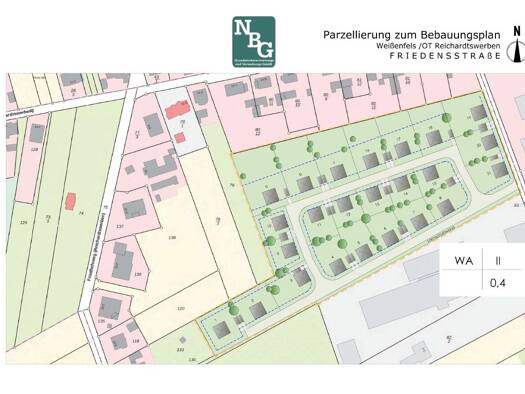 Grundstück zum Kauf provisionsfrei 117.000 € 600 m² Grundstück Reichardtswerben 06667