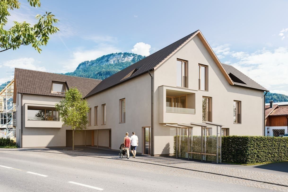 Terrassenwohnung zum Kauf provisionsfrei 276.000 € 2 Zimmer 40,3 m²<br/>Wohnfläche 1.<br/>Geschoss Achstraße 56 Altach 6844