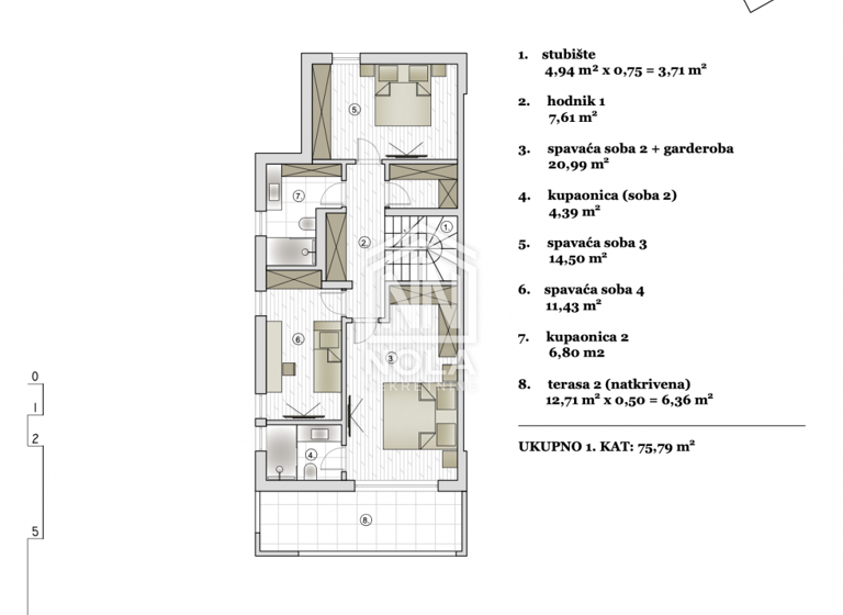 Einfamilienhaus zum Kauf 937.500 € 5 Zimmer Vodice 22211