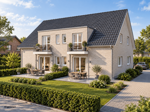 Mehrfamilienhaus zum Kauf - Erstbezug als Kapitalanlage geeignet 995.000 € 12 Zimmer 239,5 m² 684 m² Grundstück Bersenbrück Bersenbrück 49593