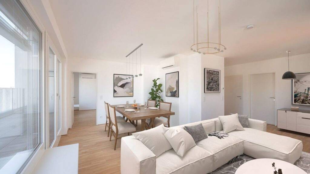 Terrassenwohnung zum Kauf - Erstbezug 359.900 € 2 Zimmer 51,9 m² 5. Geschoss Khekgasse Wien 1230