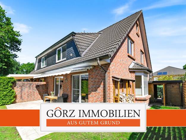 Doppelhaushälfte zum Kauf 525.000 € 5 Zimmer 111 m² 365 m² Grundstück Friedrichsgabe Norderstedt 22844