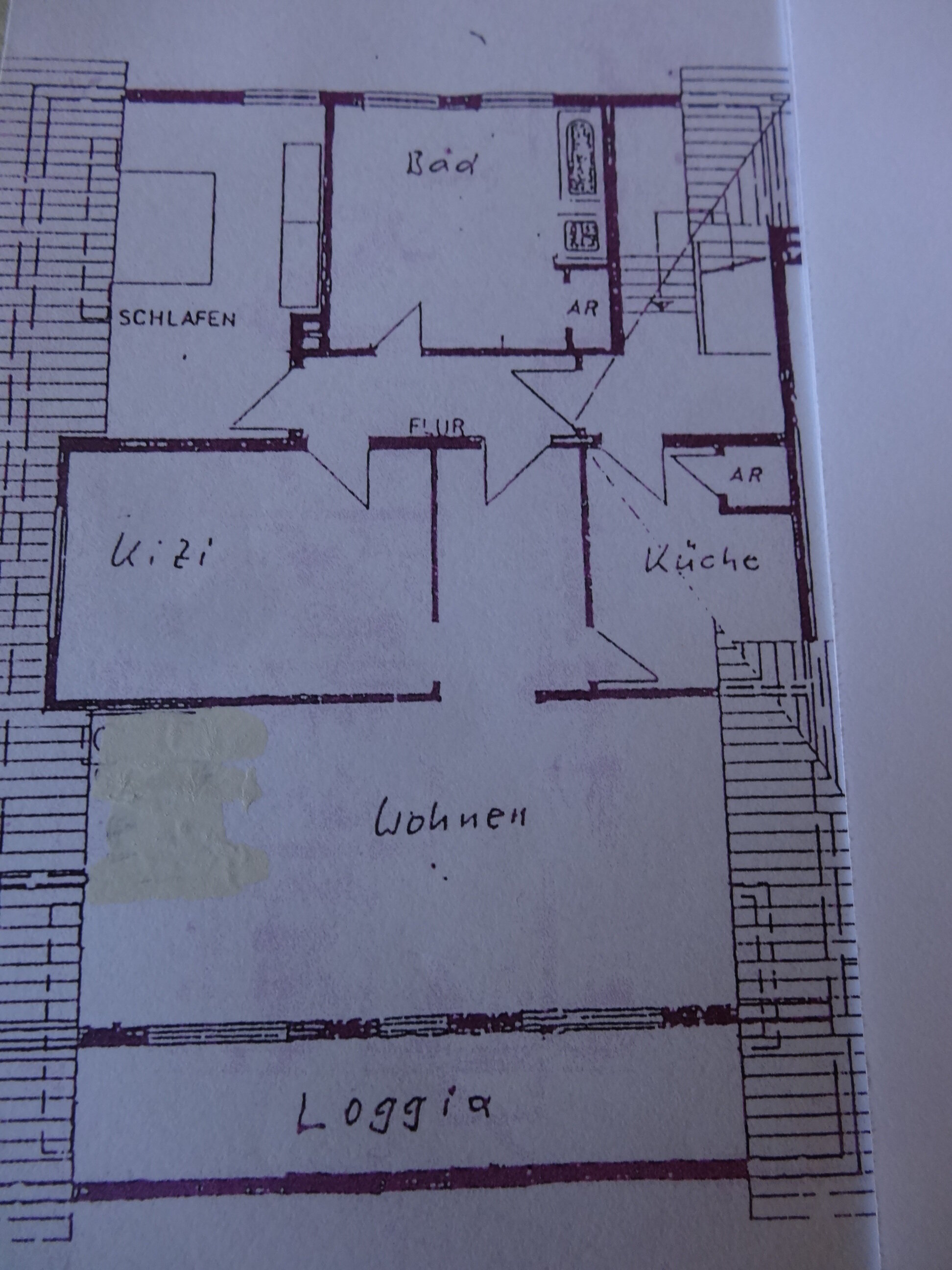 Wohnung zur Miete 880 € 3 Zimmer 135 m²<br/>Wohnfläche 2.<br/>Geschoss Crumbacher Str. 51 Crumbach Lohfelden 34253