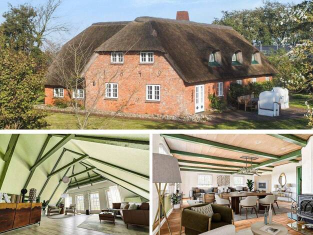 Einfamilienhaus zum Kauf als Kapitalanlage geeignet 595.000 € 7 Zimmer 275 m² 4.460 m² Grundstück Diedersbüller Weg 5 Emmelsbüll-Horsbüll 25924