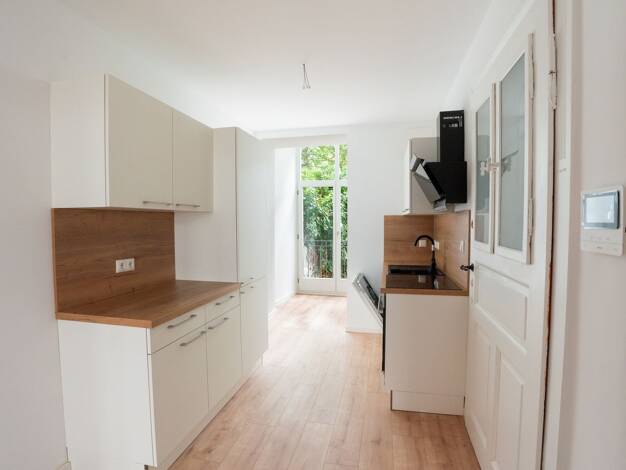 Wohnung zur Miete 639 € 1 Zimmer 46 m² EG Lipsiusstraße 8 Reudnitz-Thonberg Südost 04317