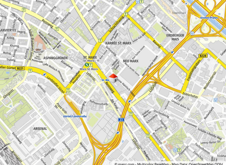 Bürofläche zur Miete 14,50 € 495 m² Bürofläche Wien 1030