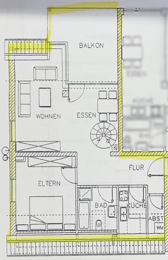 Wohnung zum Kauf 130.000 € 3 Zimmer 82,3 m²<br/>Wohnfläche Grüna 951 Chemnitz 09224