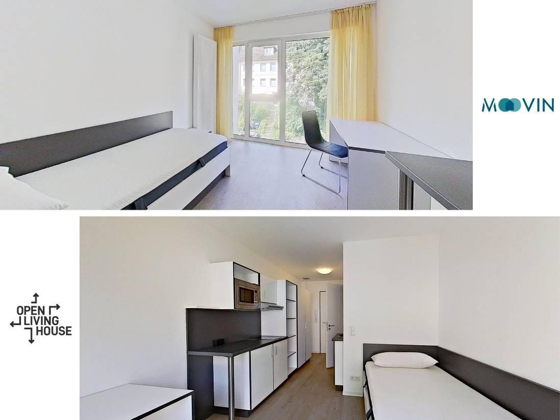 Studio zur Miete 304 € 1 Zimmer 20 m²<br/>Wohnfläche 1.<br/>Geschoss 01.12.2024<br/>Verfügbarkeit Am Lohgraben 30 (Alt-) Siegen - Häusling Siegen 57074