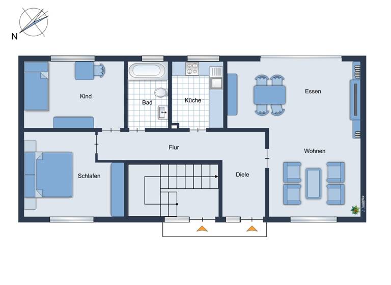 Mehrfamilienhaus zum Kauf 385.000 € 6 Zimmer 154 m² 899 m² Grundstück Alveslohe 25486