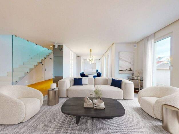 Penthouse zum Kauf 2.040.000 € 4 Zimmer 270,7 m² 4. Geschoss Bornheim Frankfurt am Main 60385