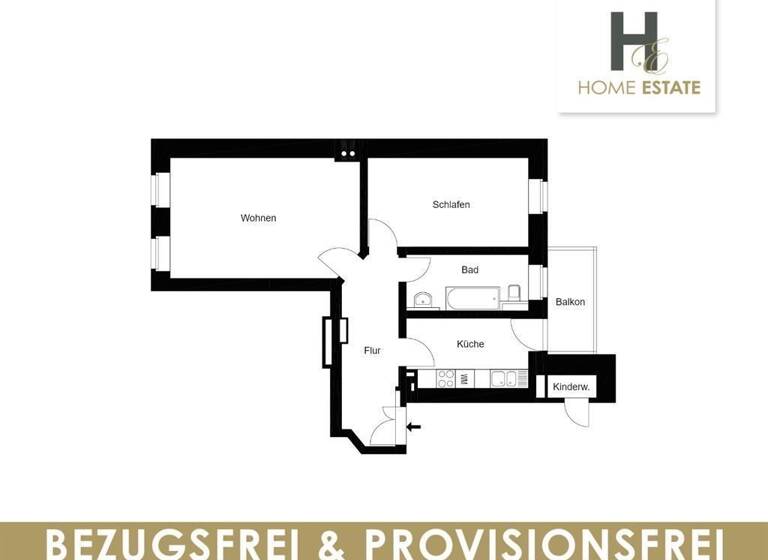 Wohnung zum Kauf provisionsfrei als Kapitalanlage geeignet 285.000 € 2 Zimmer 64 m²<br/>Wohnfläche Fregestraße 9 Zentrum-Nordwest Leipzig 04105