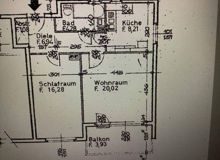 Wohnung zur Miete 771 € 2 Zimmer 60,7 m² 3. Geschoss frei ab 14.01.2026 Wedellstr. 51 Lankwitz Berlin 12249