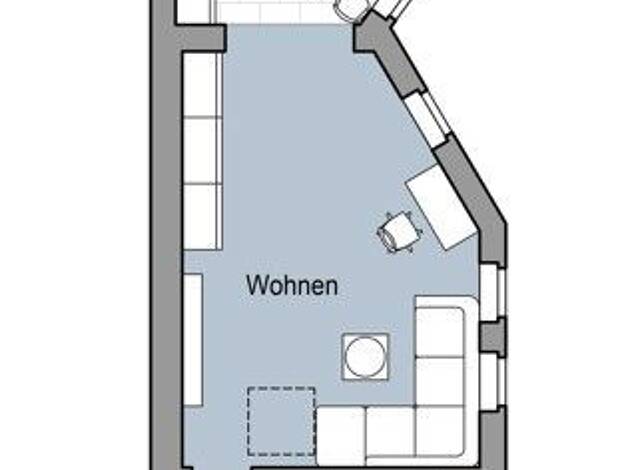 Wohnung zur Miete 684 € 2 Zimmer 76 m² 3. Geschoss frei ab 16.09.2026 Lessingstr. 29 Paulusviertel Halle (Saale) 06114