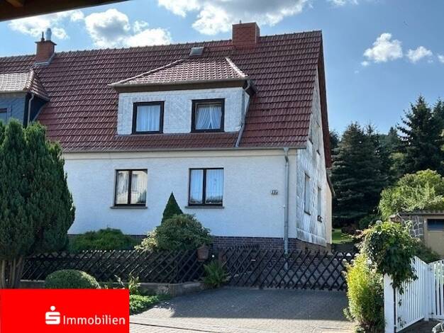 Doppelhaushälfte zum Kauf 109.000 € 5 Zimmer 130 m² 2.661 m² Grundstück Wülfingerode Sollstedt 99759