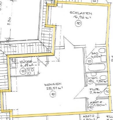 Wohnung zur Miete 420 € 2 Zimmer 60 m² Dachgeschoss, 2. Geschoss Wulfers Hoff 4 Dörverden Dörverden 27313
