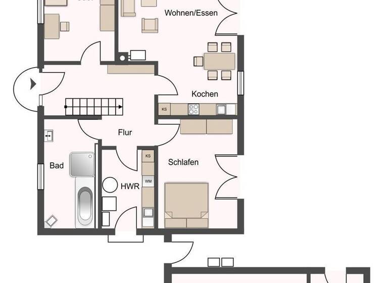 Bungalow zum Kauf 309.000 € 3 Zimmer 100 m² 603 m² Grundstück Kirchdorf Kirchdorf b Sulingen 27245