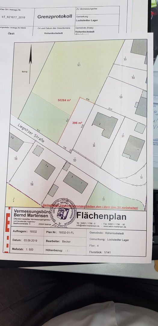 Einfamilienhaus zum Kauf provisionsfrei 360.000 € 10 Zimmer 200 m²<br/>Wohnfläche 1.288 m²<br/>Grundstück Liegnitzer Strasse 2 Hohenlockstedt 25551