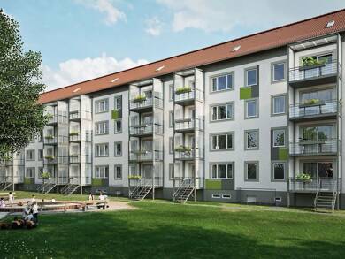 Wohnung zur Miete 435 € 1 Zimmer 36,3 m² 1. Geschoss frei ab 01.09.2025 Louis-Fürnberg-Straße 13 Sellerhausen-Stünz Leipzig 04318