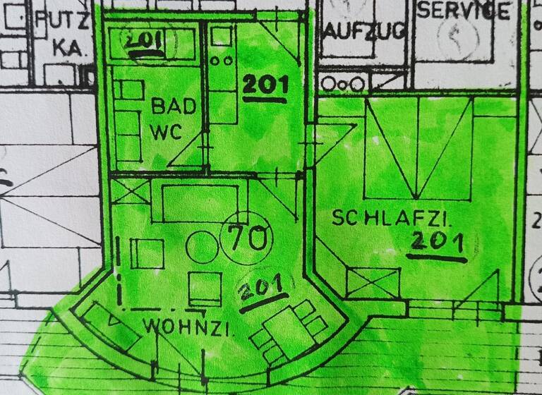 Studio zum Kauf provisionsfrei 79.000 € 2 Zimmer 42 m² Geschoss 1/2 Ansdorf Hohenwarth 93480