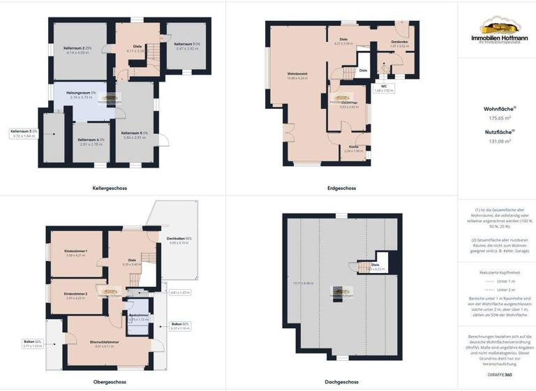 Einfamilienhaus zum Kauf 690.000 € 7 Zimmer 185 m² 1.239 m² Grundstück Kahl am Main 63796