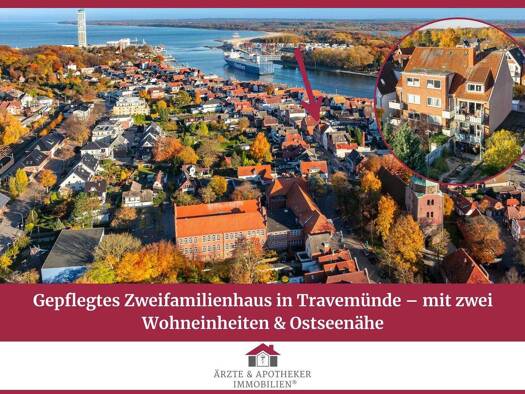 Mehrfamilienhaus zum Kauf 549.000 € 6 Zimmer 132 m² 120 m² Grundstück Travemünde 23570