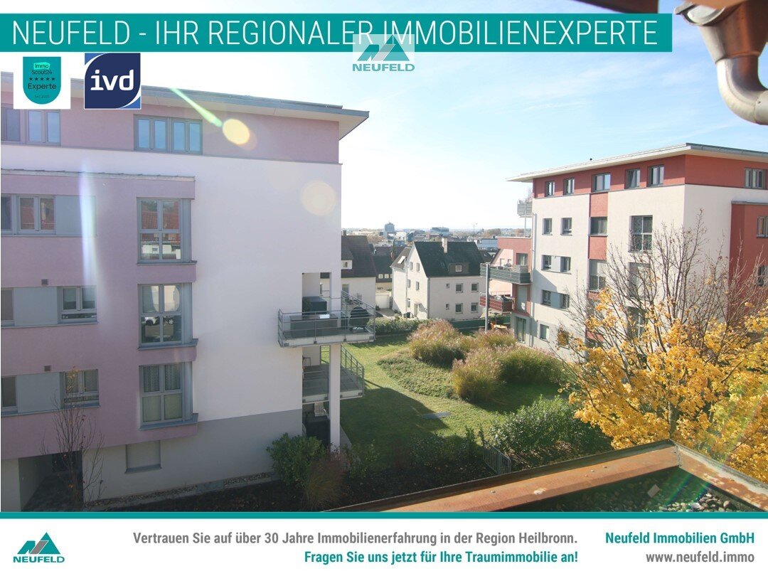 Wohnung zur Miete 730 € 2 Zimmer 58 m²<br/>Wohnfläche 01.01.2025<br/>Verfügbarkeit Unterer Wartberg Heilbronn 74076