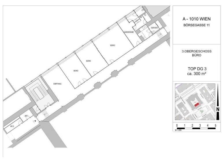 Bürofläche zur Miete 19,90 € 300,2 m² Bürofläche Wien 1010