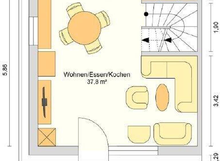 Reihenmittelhaus zum Kauf 665.000 € 5 Zimmer 114 m² 165 m² Grundstück Kelsterbach 65451